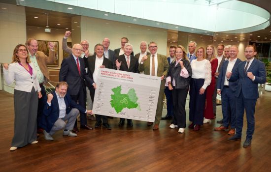 Regionaal fietsnetwerk in de provincie Utrecht komende jaren weer flink verbeterd