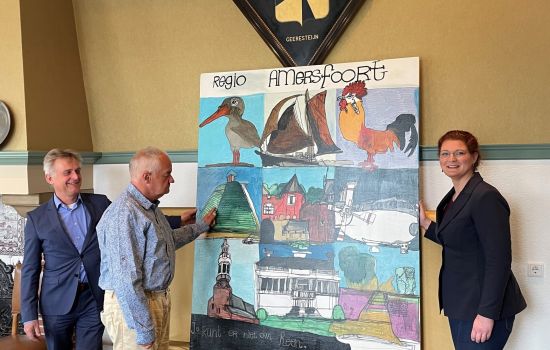 Regioschilderij aangekomen in laatste regiogemeente